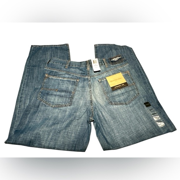 NWT‎ Calvin Klein Men's Blue Jeans 36 X 30 - Picture 6 of 7